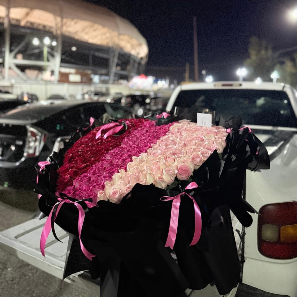 Arreglo de 250 rosas