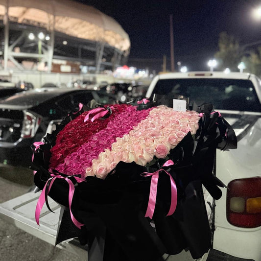 Arreglo de 250 rosas