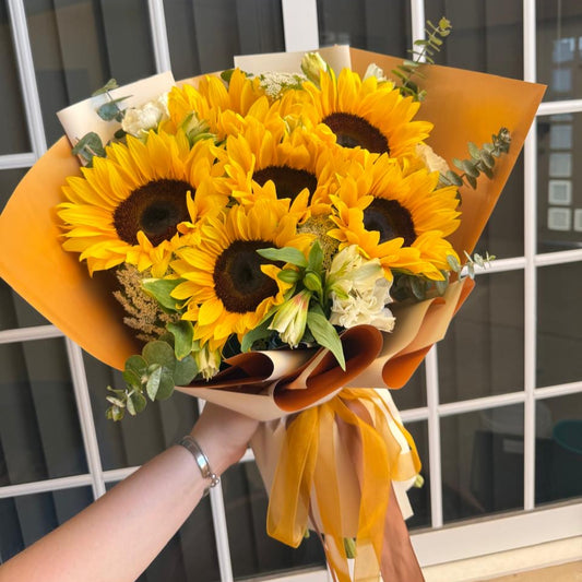 Ramo de 6 girasoles