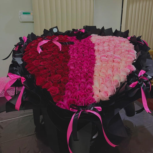 Arreglo de 250 rosas