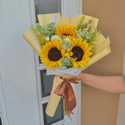 Ramo de 3 girasoles